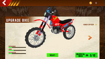 Motocross Bike Stunt Racing ภาพหน้าจอเกม
