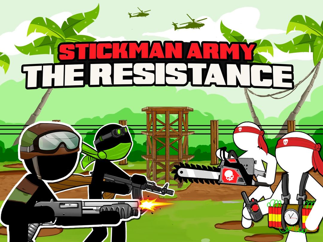 Stickman Army : The Resistance 게임 스크린 샷