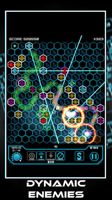 Particle Shield Game Screenshot