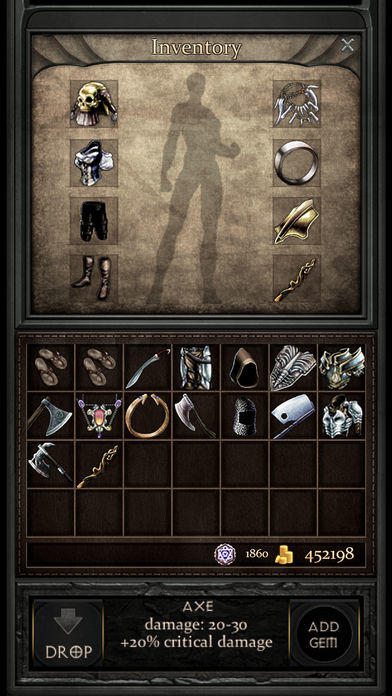 Ảnh chụp màn hình Dungeon Journey: Source of Evil