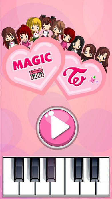 Magic Tiles for TWICE ゲームのスクリーンショット