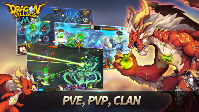 Dragon RPG: Dragon Village M Game Screenshot