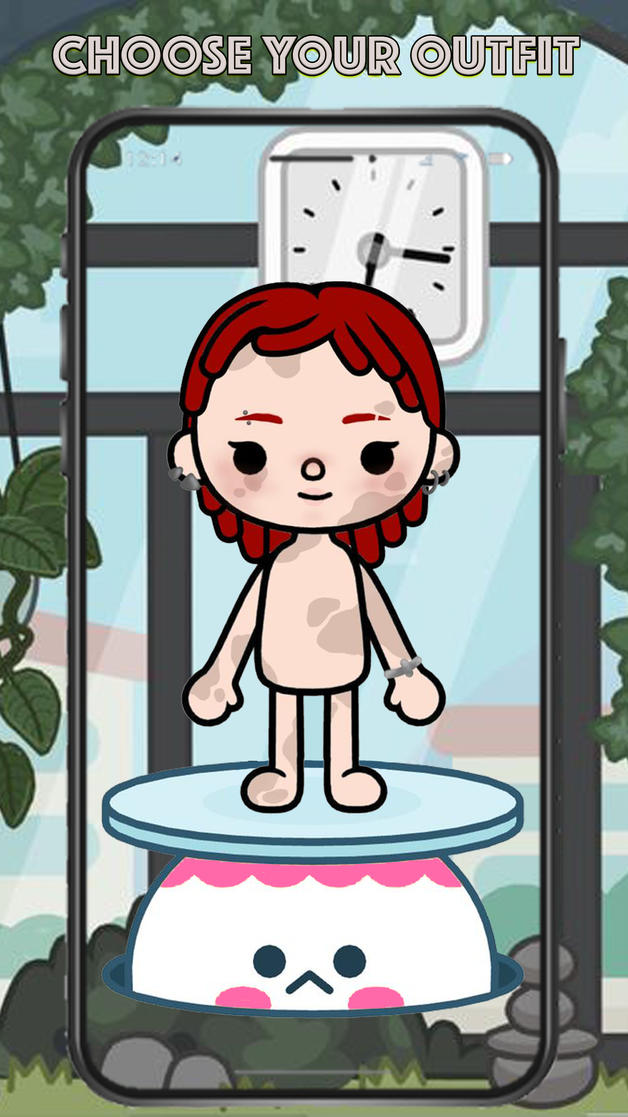 Chibi Doll Dress Up Vlinder Game Screenshot