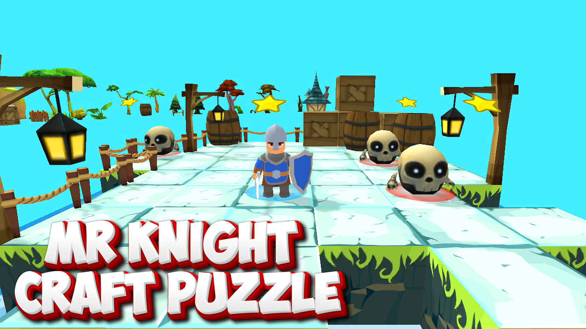 Mr Knight Craft Monsters Game Screenshot