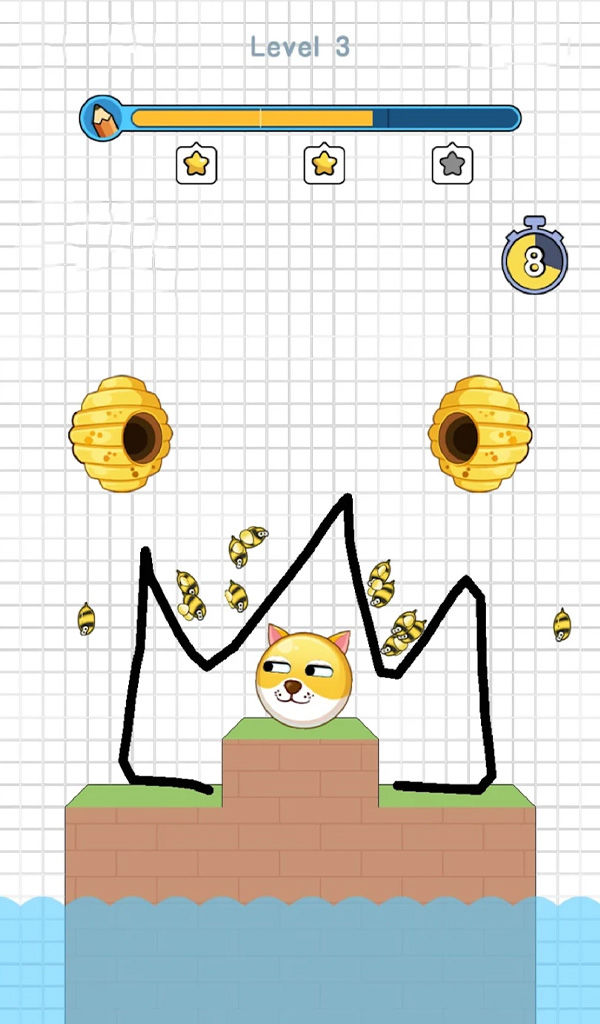 Save The Doge - Draw Rescue screenshot game