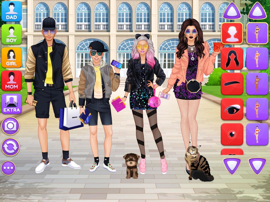 Superstar Family Dress Up Game ภาพหน้าจอเกม
