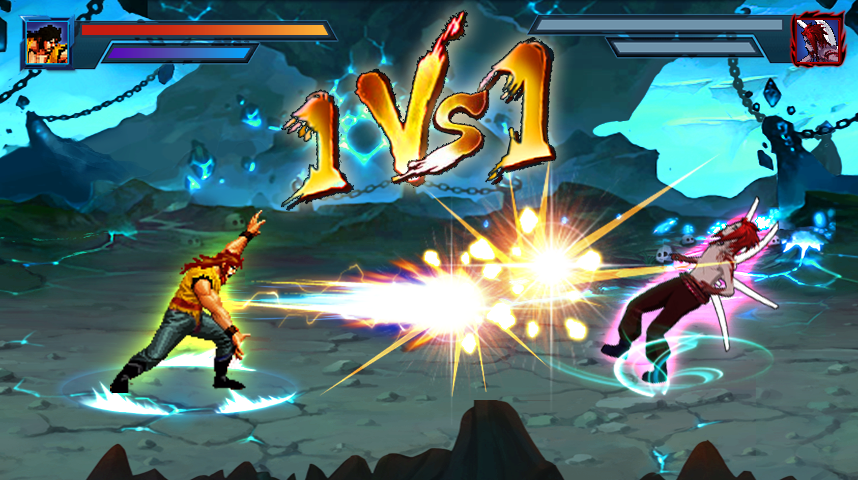 Скриншот игры 究極の戦闘の王