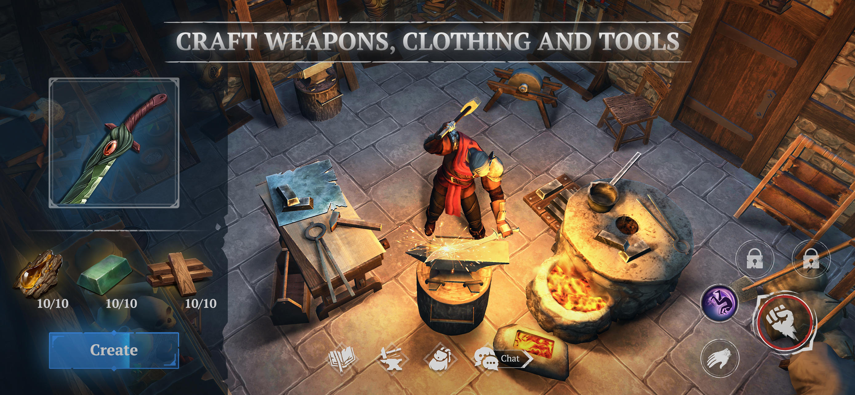 Craft of Survival - Gladiators Game Screenshot