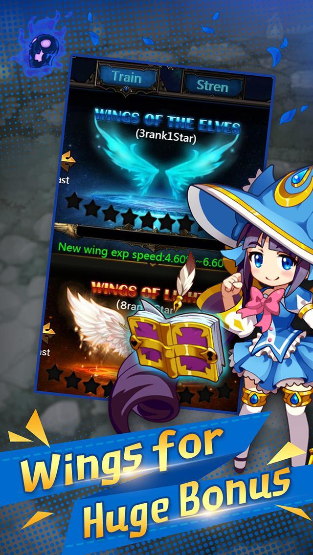 Скриншот игры Shadow Legend - Endless Challe