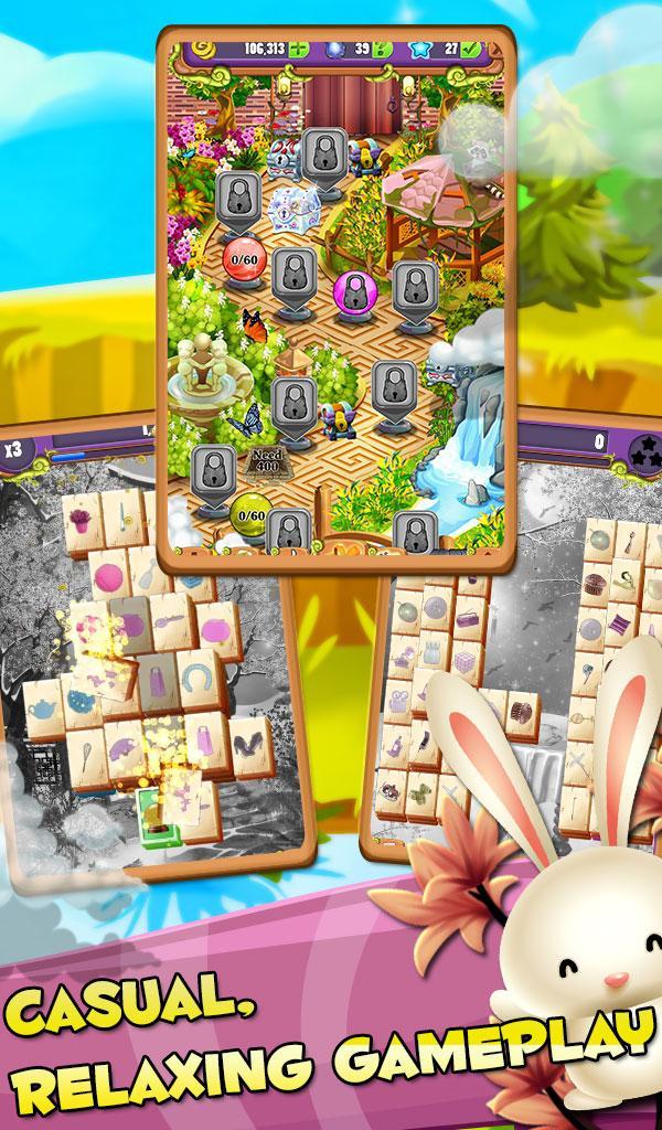 Mahjong HD: Spring Journey Solitaire 遊戲截圖