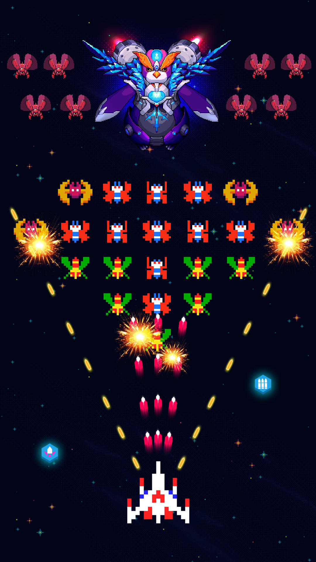 Screenshot 1 of 獵鷹隊：銀河攻擊-經典射擊遊戲 98.0