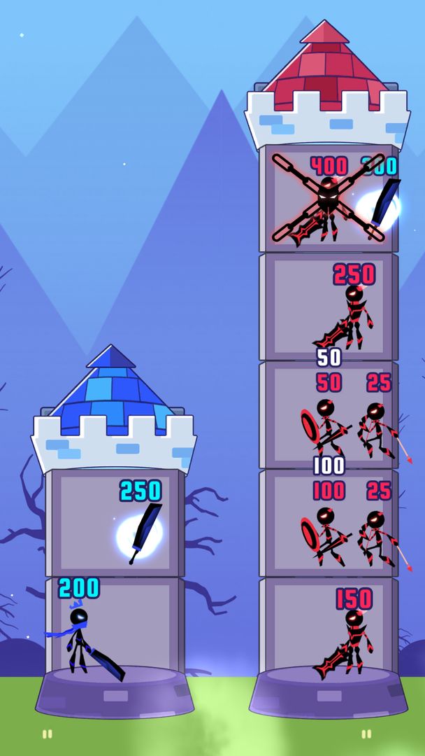 Hero Castle War: Tower Attack screenshot game
