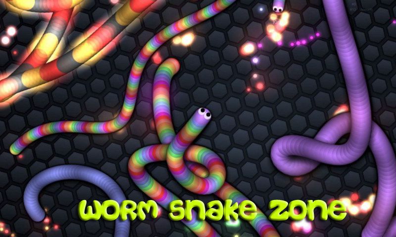 snake Zone Batle : worm.io 게임 스크린 샷