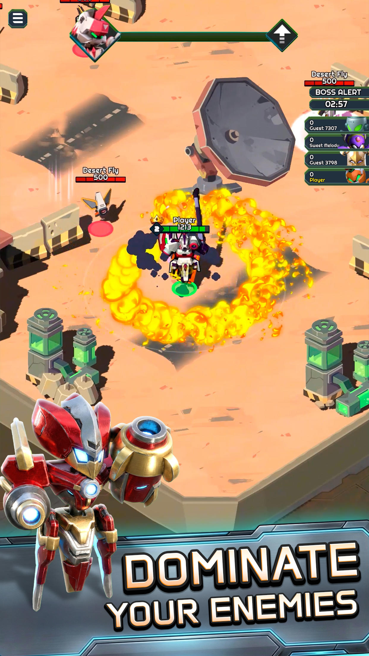 Mybots Game Screenshot