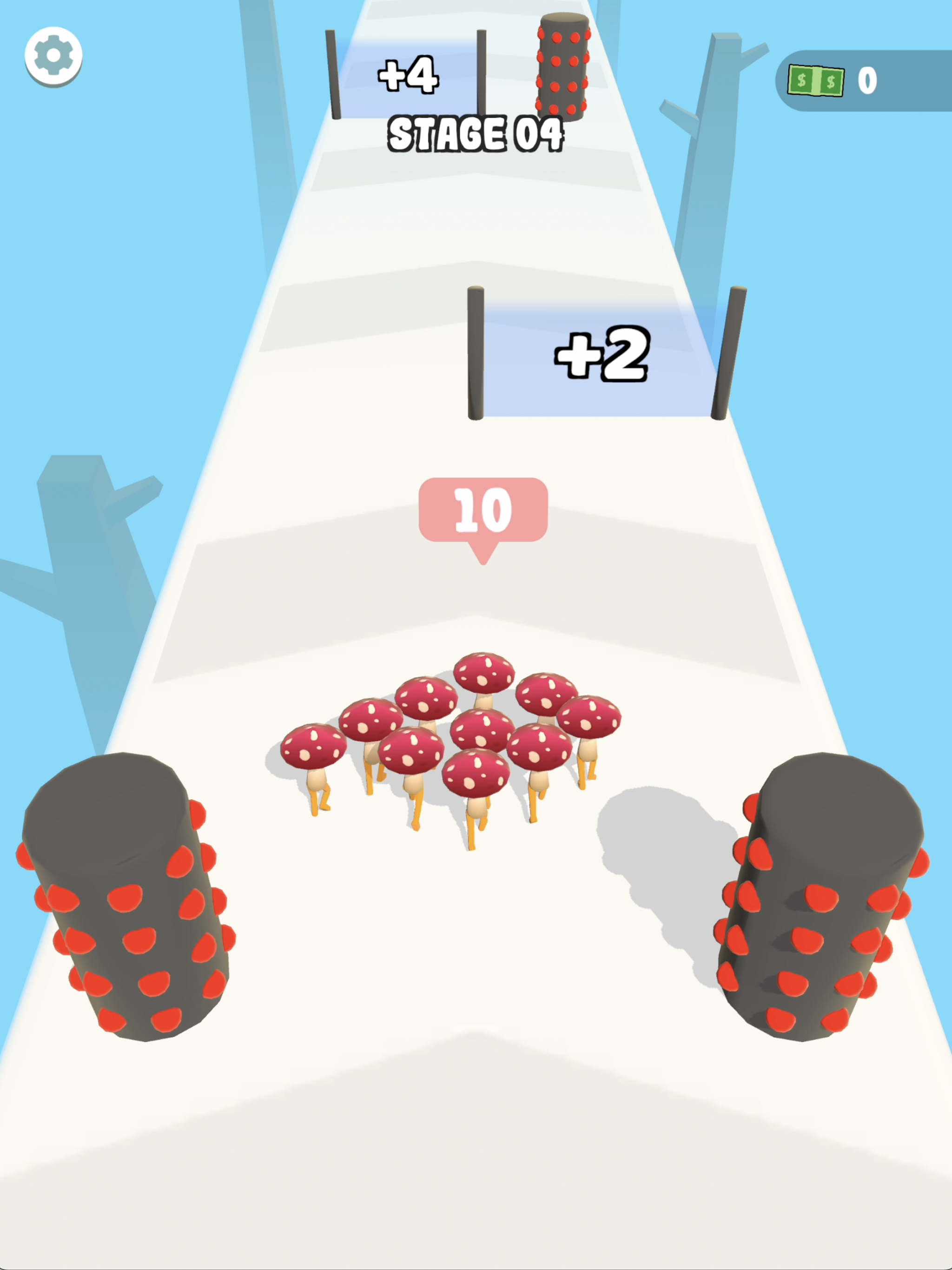 Mush Run! ゲームのスクリーンショット