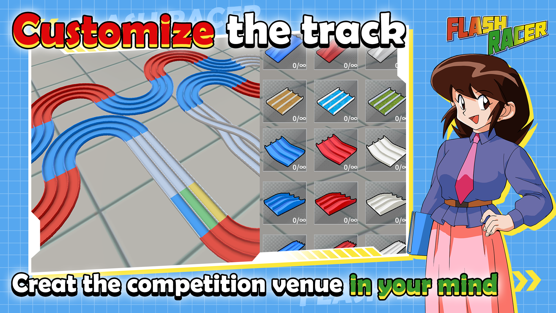 Flash Racer-MINI 4WD Game Screenshot