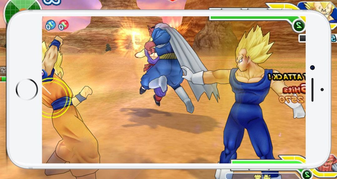 Super War: Goku Tenkaichi 게임 스크린 샷