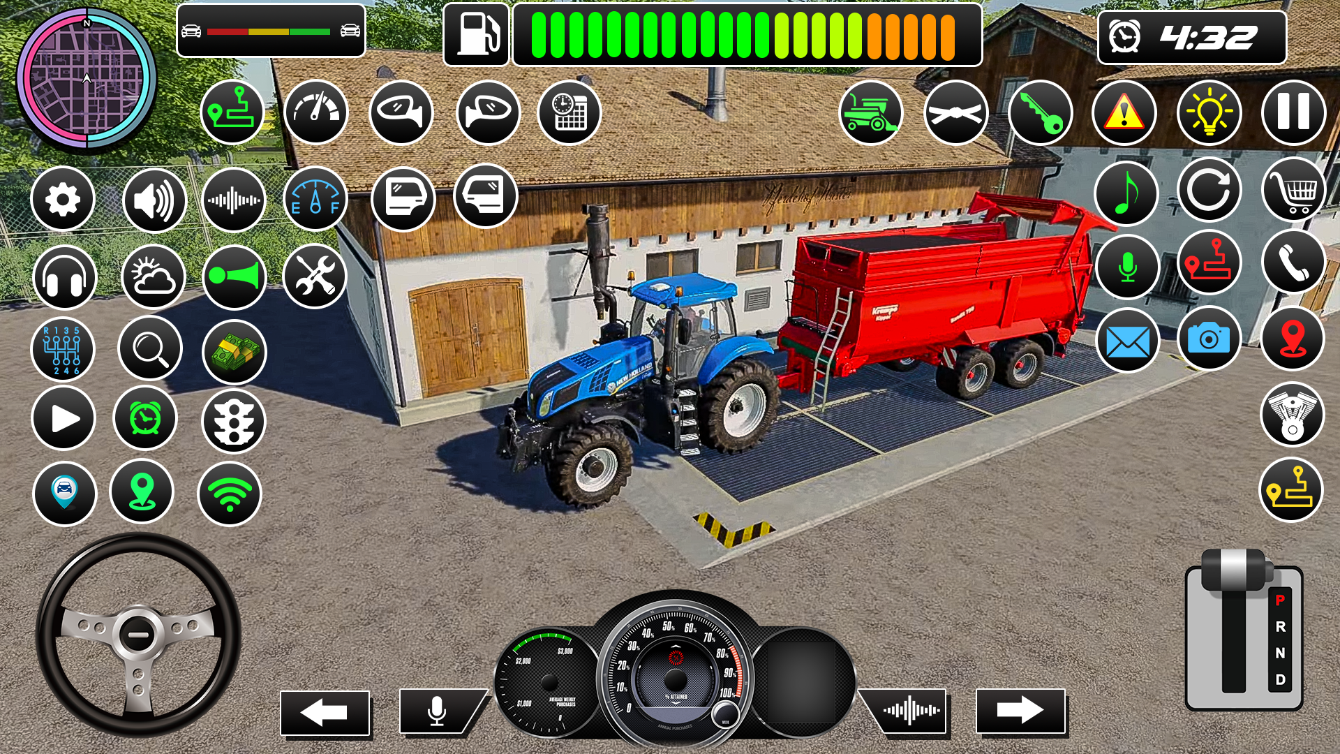 Tractor Games-Farm Tractor 3D ภาพหน้าจอเกม