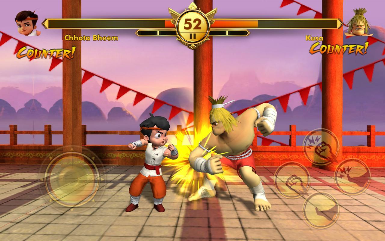 Screenshot of Chhota Bheem Kung Fu Dhamaka Official Game