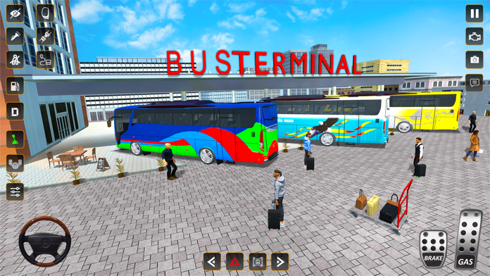 City Coach 3d Bus Driver Game Game Screenshot