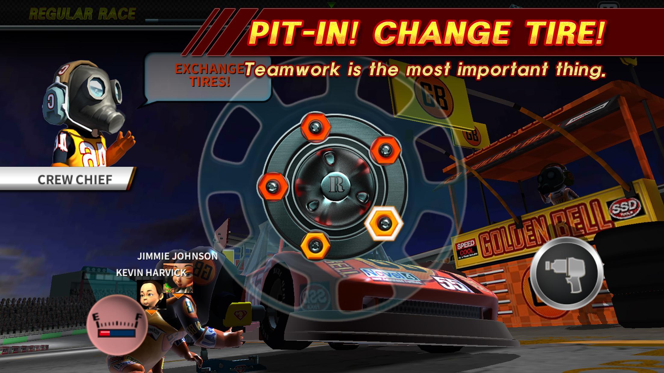 Cuplikan Layar Game Pit in Racing