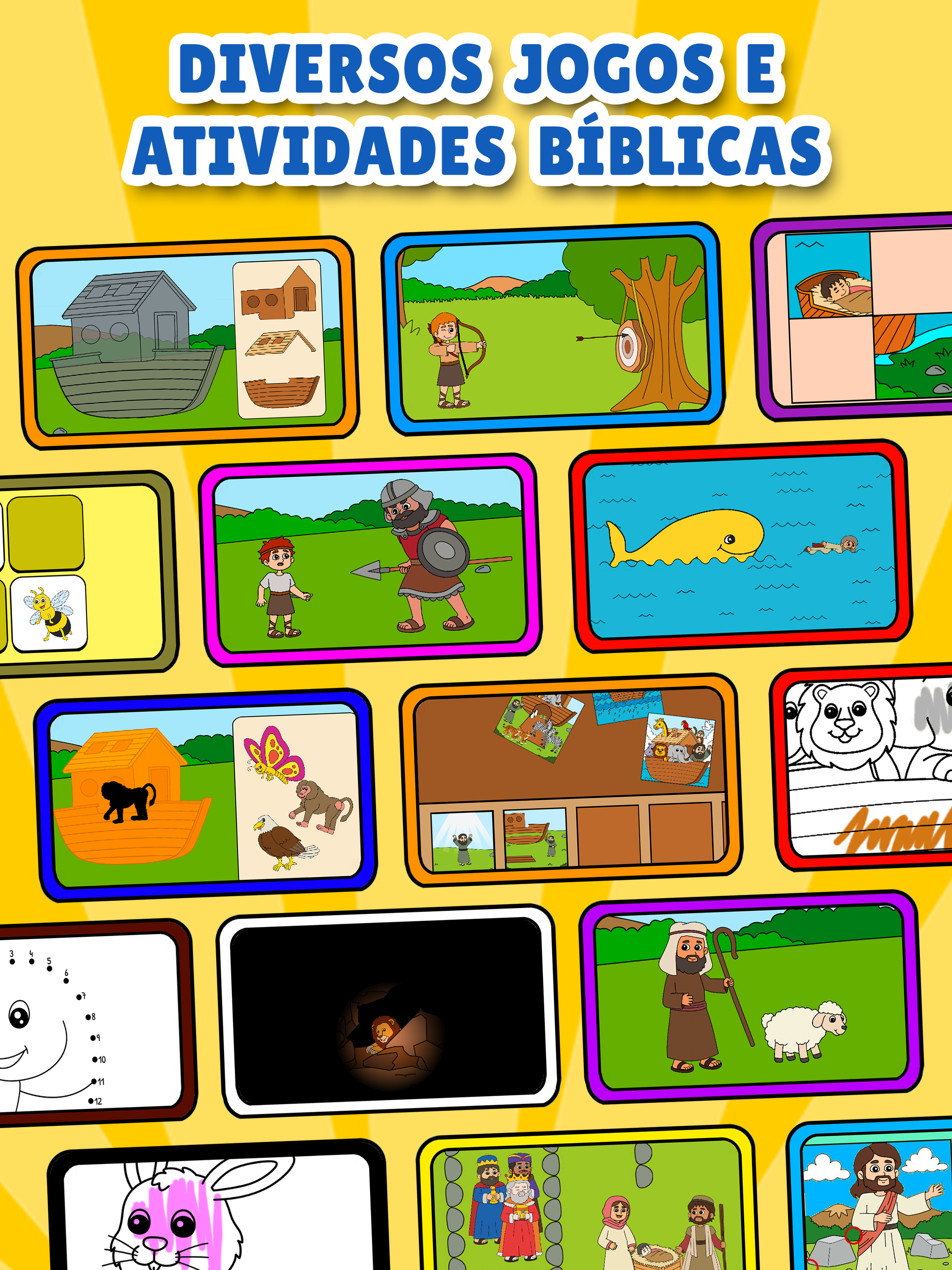Captura de Tela do Jogo Jogos e Atividades Bíblicas