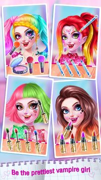 Vampire Girl Dress Up Game Screenshot