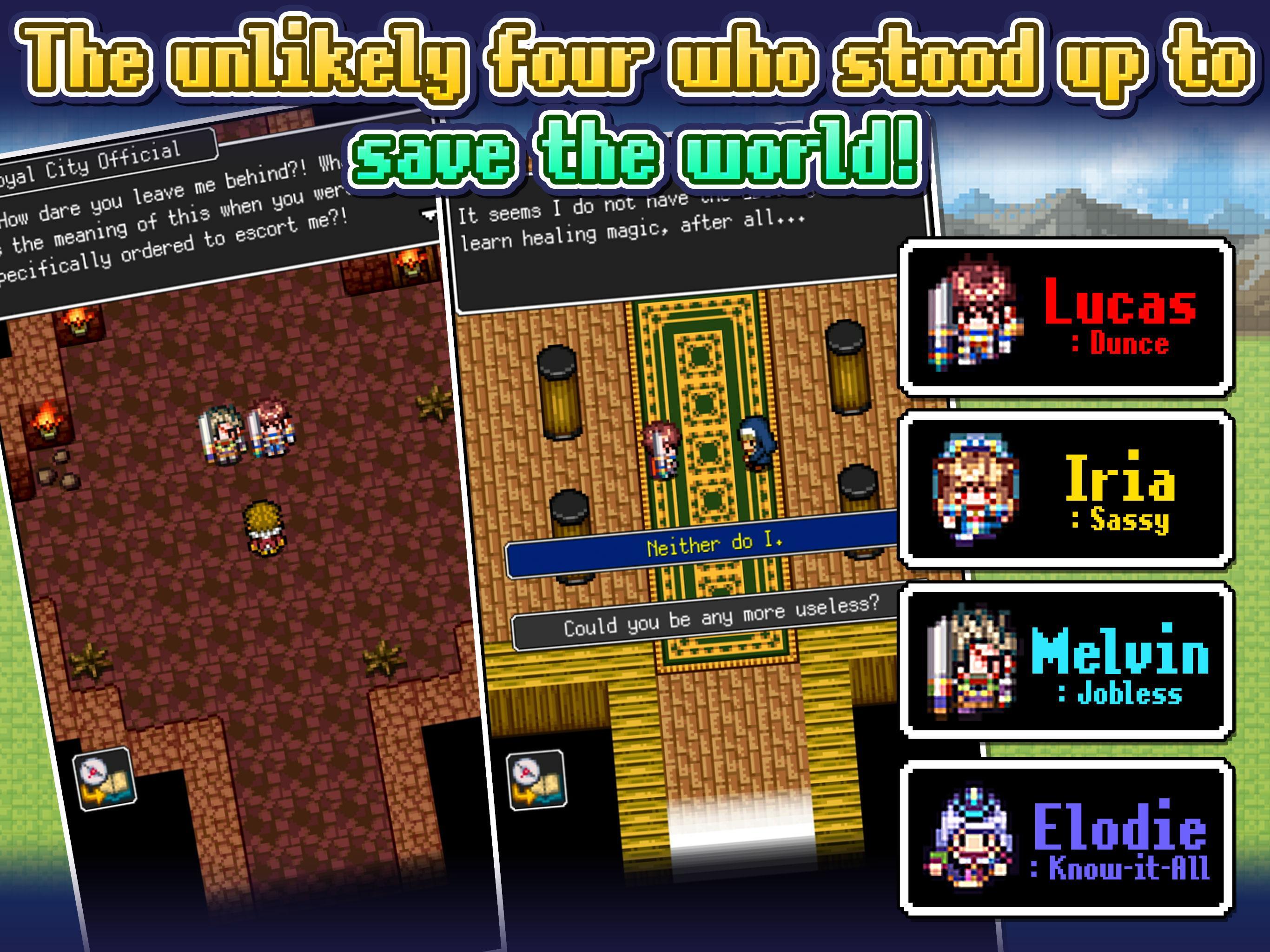 RPG Dragon Lapis Game Screenshot