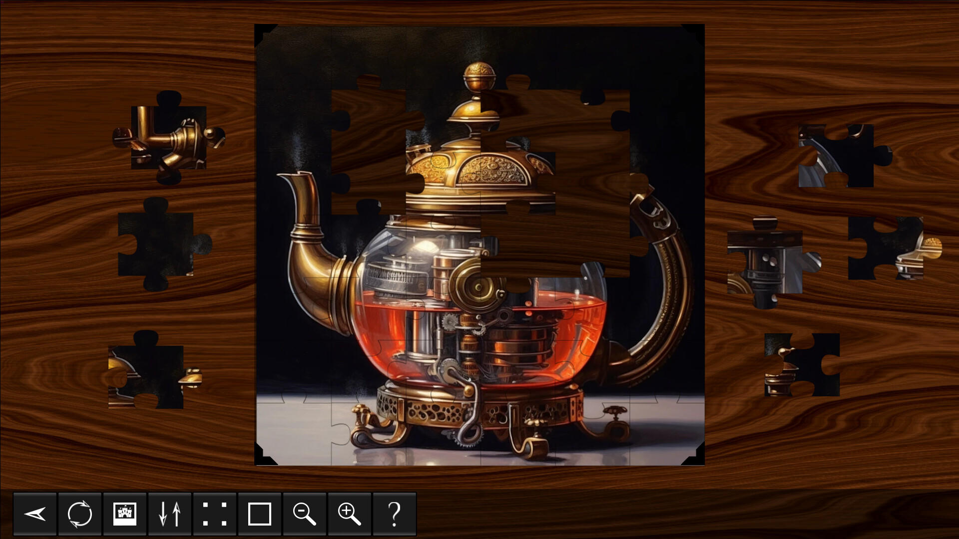 Screenshot 1 of Steampunk 益智拼圖 