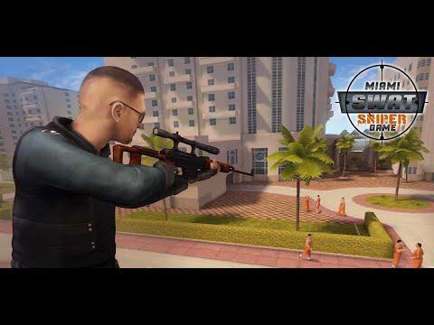 Captura de Tela do Vídeo de Miami SWAT Sniper Game