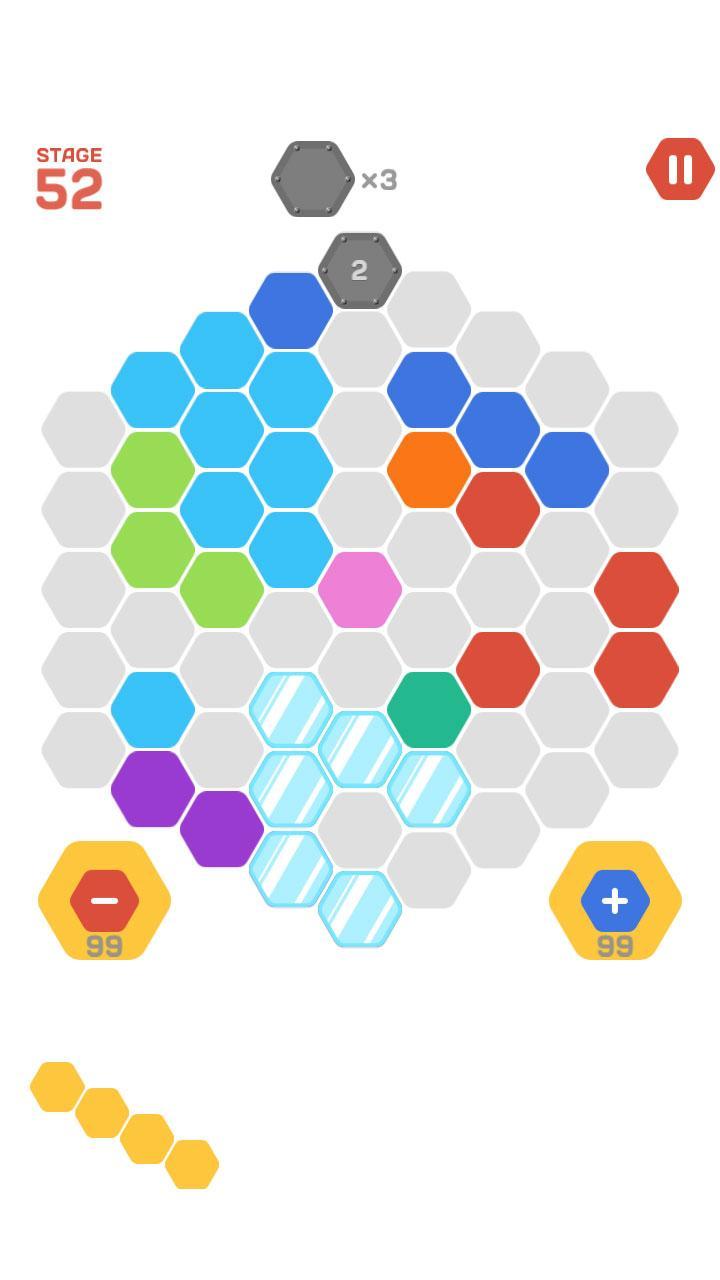Hexa Block King Game Screenshot