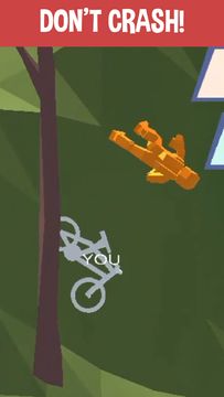 Hill Down Race Game Screenshot