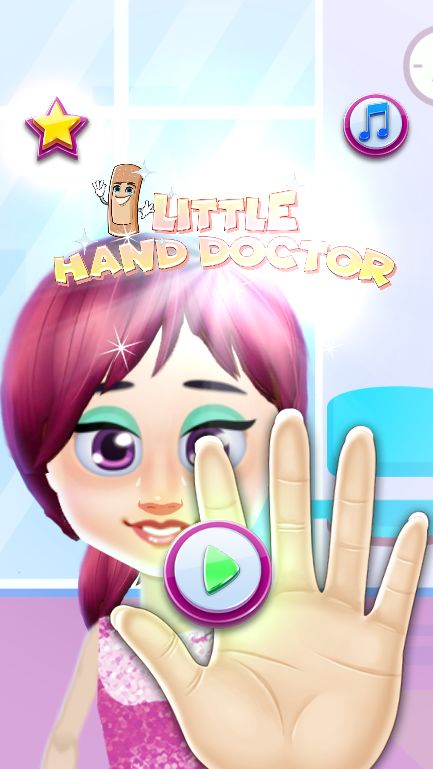 My Little Hand Doctor 게임 스크린 샷