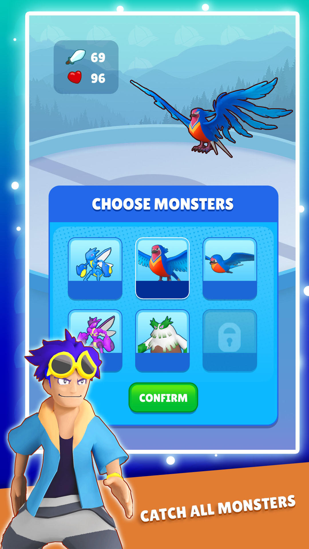 Pocket Monster Run ภาพหน้าจอเกม