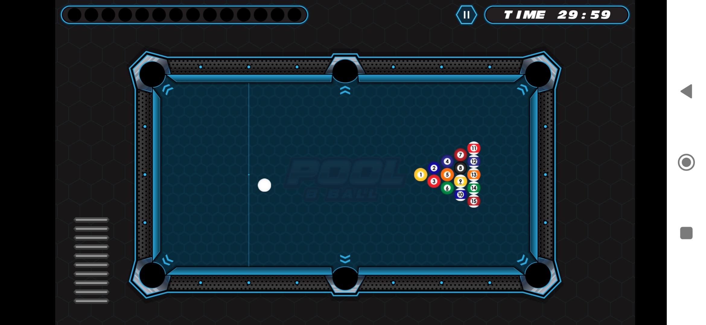 Screenshot of 8Balls Pool Game