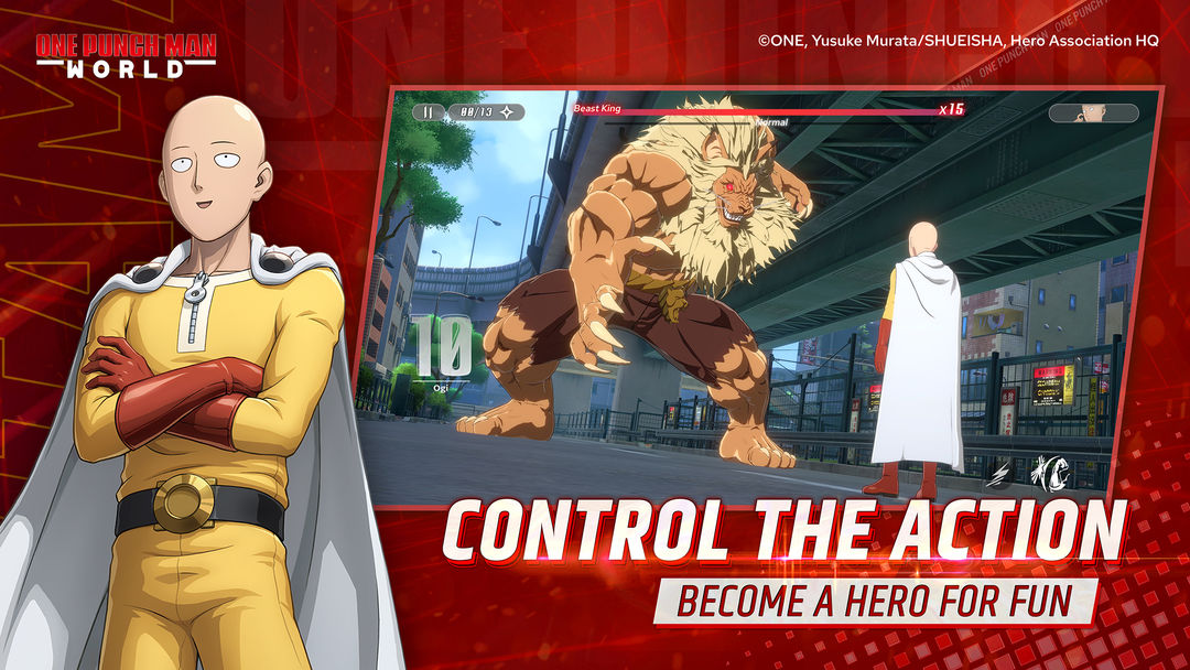 One Punch Man World screenshot game