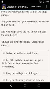 Choice of the Pirate Game Screenshot