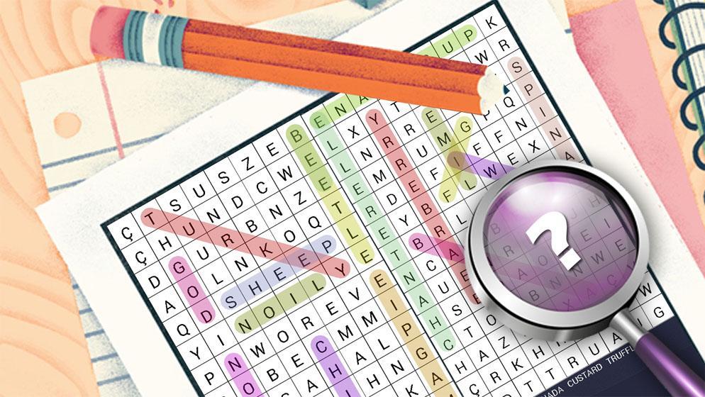 Screenshot of Crossword Puzzle - Word Search