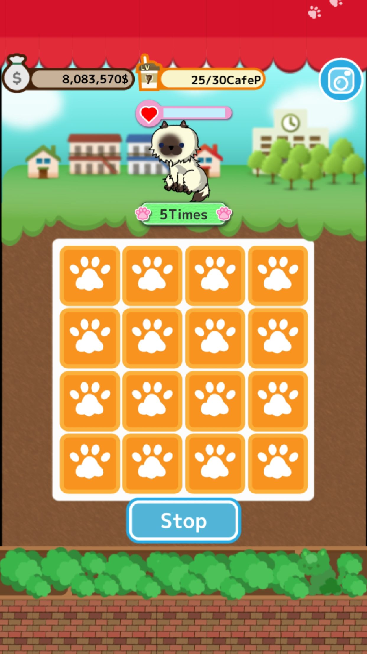 Cute cat restaurant story Game Screenshot