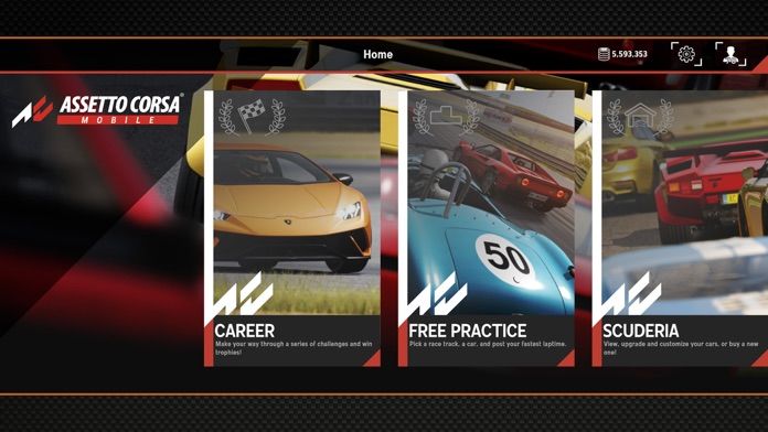 Assetto Corsa Mobile ภาพหน้าจอเกม