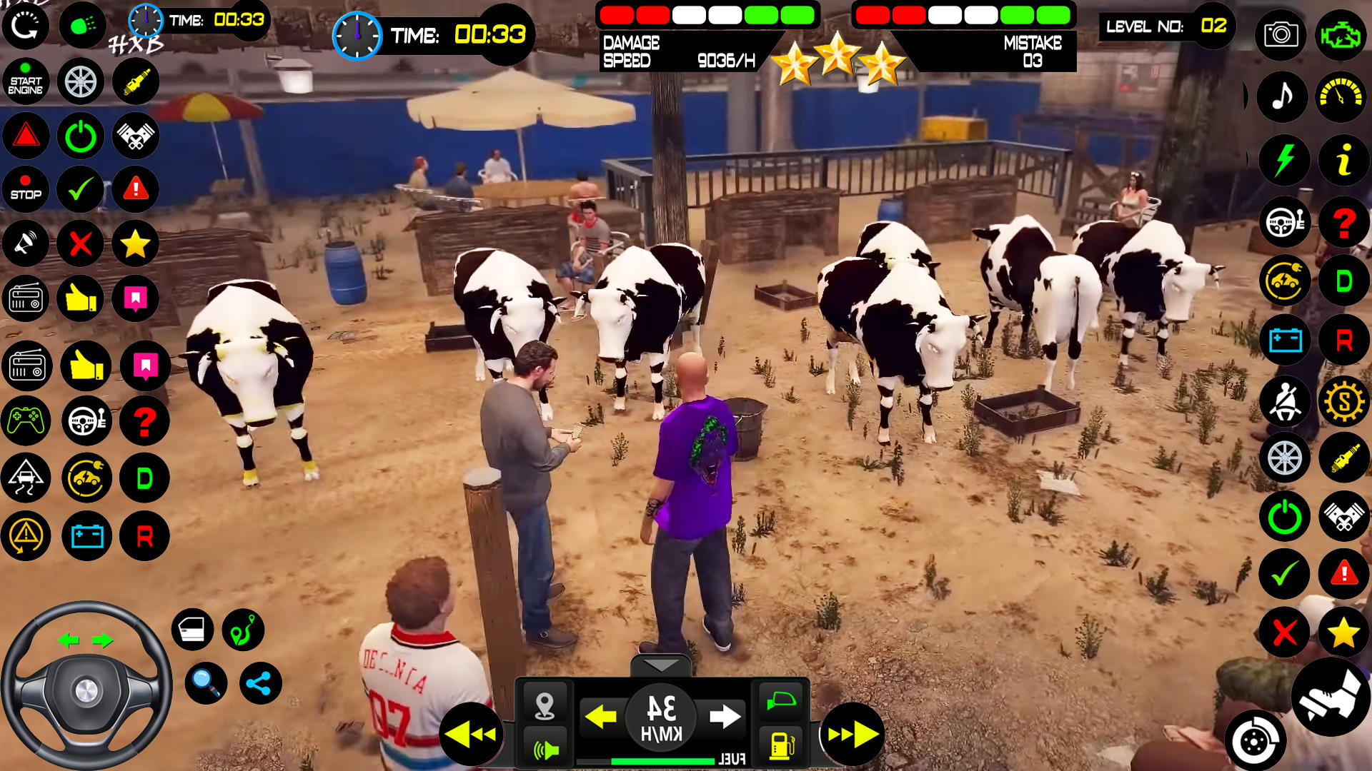 Screenshot of Cargo Animal Truck Games 2024