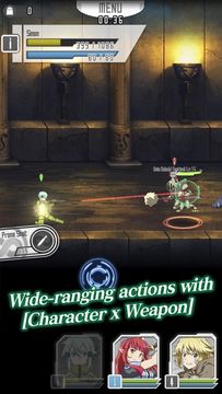 SWORD ART ONLINE:Memory Defrag ゲームのスクリーンショット