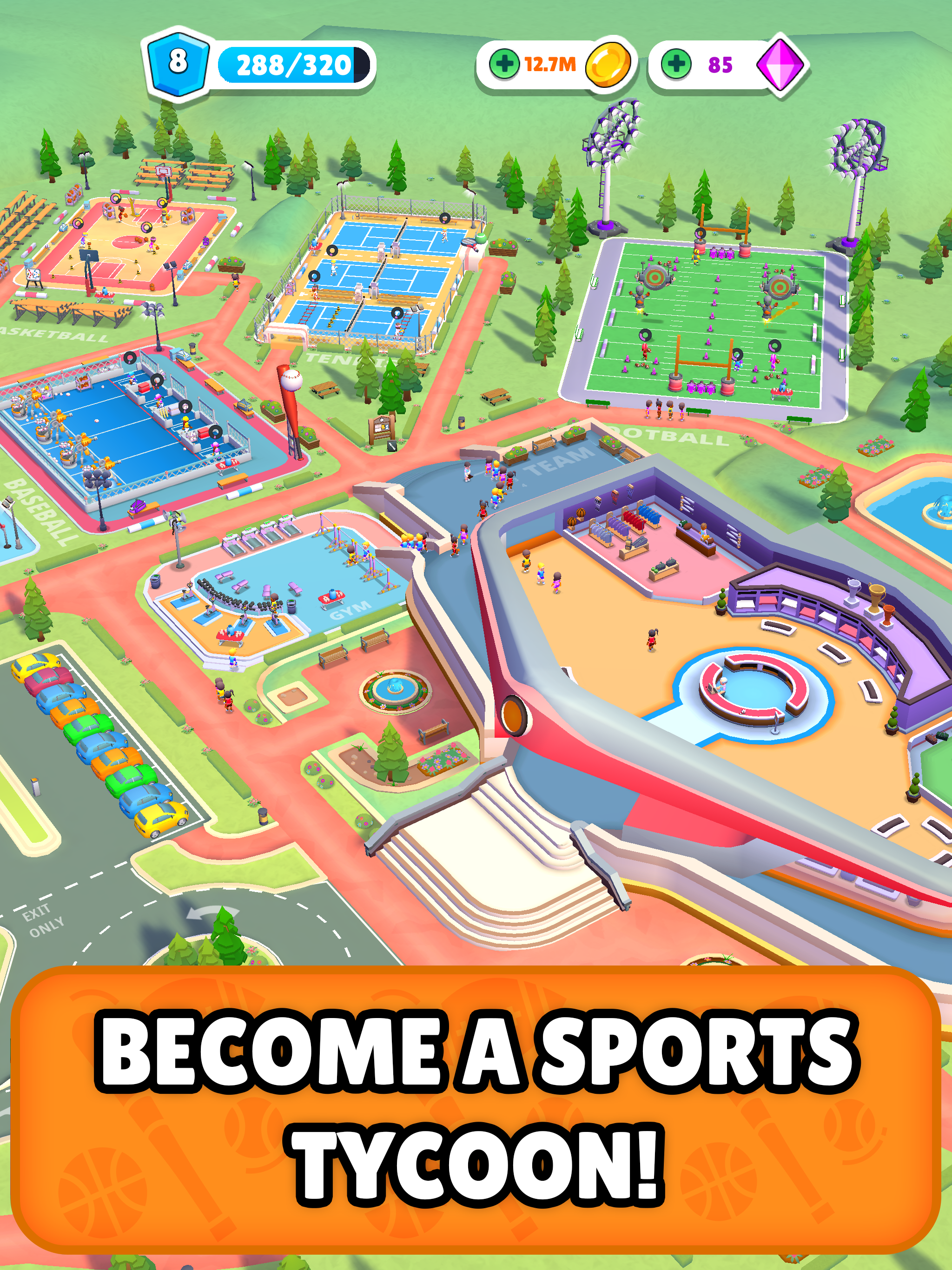 Idle Sports Superstar Tycoon android iOS apk download for freeTapTap