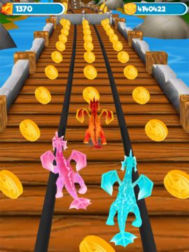Flying Dragon Run - Dragon World Dino Simulator Game Screenshot