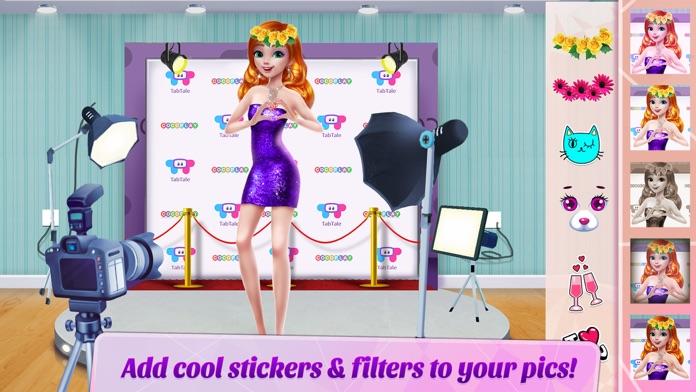 Selfie Queen Star Game Screenshot