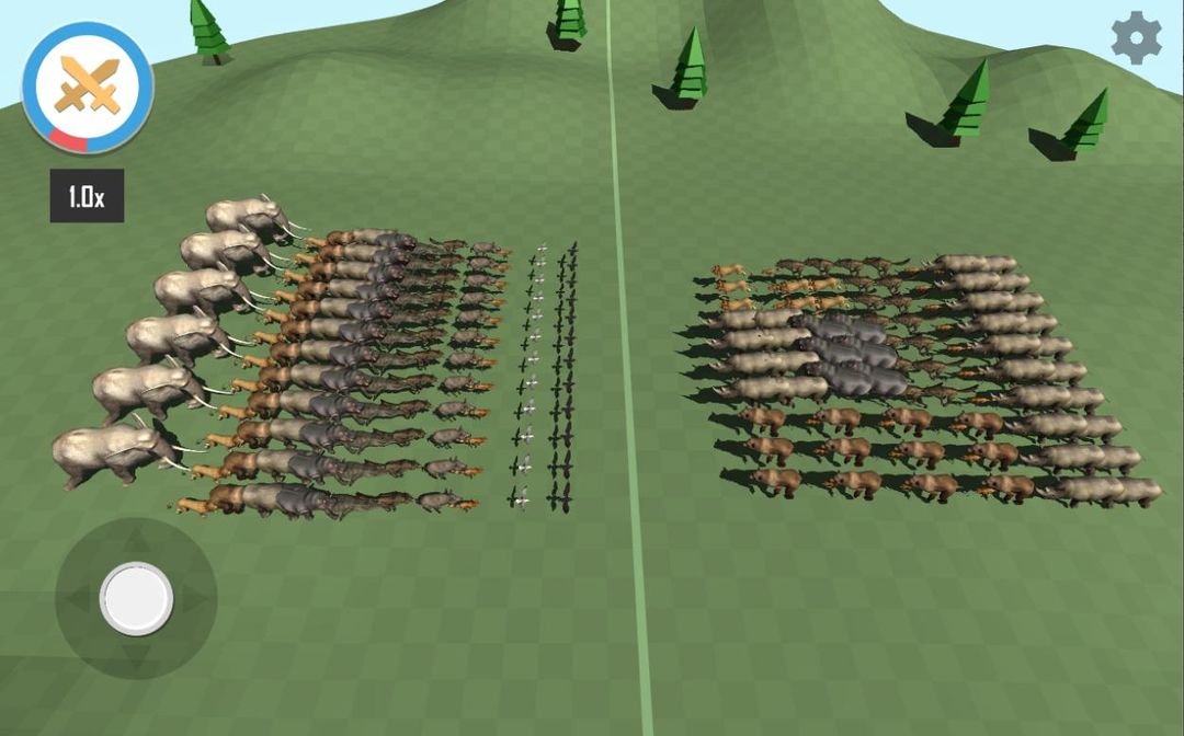 Screenshot of Animal Epic Battle Simulator