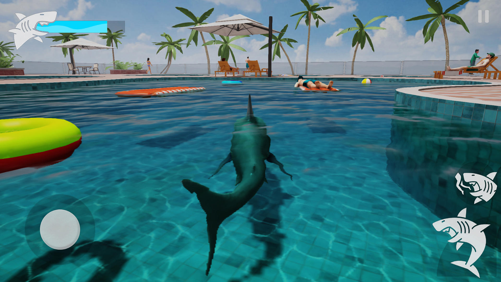 Shark Rage screenshot game