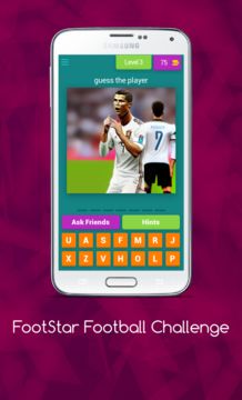 Football Game:Guess the Player Game Screenshot