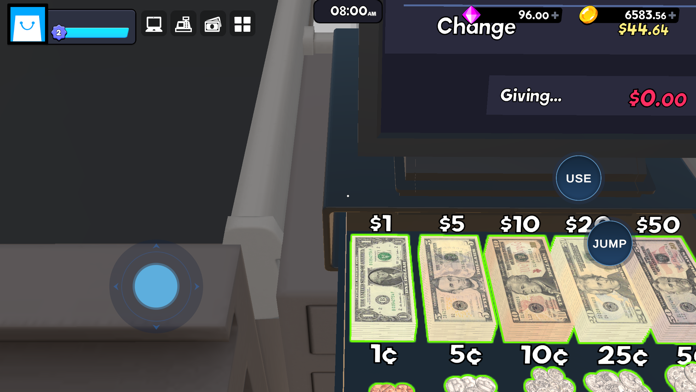 Supermarket Simulator Mobile Game Screenshot