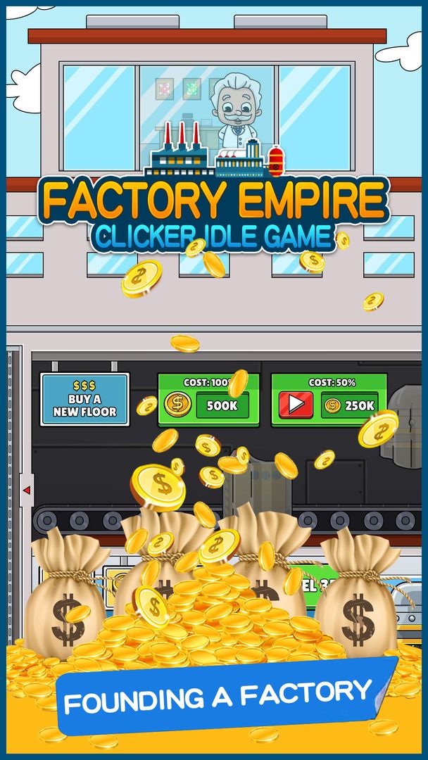 Screenshot of Factory Empire - Clicker Idle Game